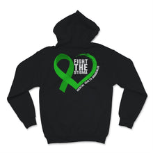 Load image into Gallery viewer, Fight The Stigma Mental Health Disease Awareness Green Heart Ribbon