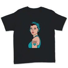 Load image into Gallery viewer, Dysautonomia Awareness Month Warrior Unbreakable Turquoise Ribbon