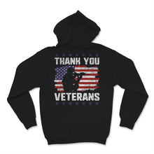 Load image into Gallery viewer, Thank You Veterans Day Celebration Vintage American Flag Ribbon