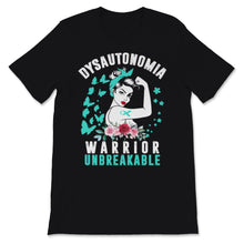 Load image into Gallery viewer, Dysautonomia Awareness month Warrior Unbreakable Turquoise Ribbon