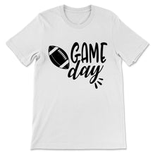 Load image into Gallery viewer, Game Day Funny Football Season Lover Cute T-shirt For Boys American