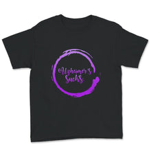 Load image into Gallery viewer, Alzheimer's Awareness Shirt, Alzheimer's Sucks, Dementia Alzheimer's