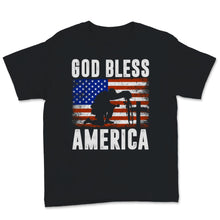 Load image into Gallery viewer, God Bless America USA American Flag 4th of July Patriotic Veteran