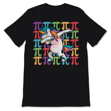 Load image into Gallery viewer, Cute Pi Day Dabbing Unicorn Magical Colorful Mathematics 3.14 Symbol