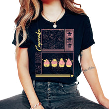Load image into Gallery viewer, Valentines Shirt, I'm His Cupcake Tee, Funny Married Gift For - Unisex T-Shirt - Black
