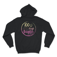 Load image into Gallery viewer, 100 Days Brighter, Funny 100 Days Light Bulb Tee, Teacher And Student