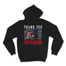 Load image into Gallery viewer, Thank You Veterans Day Celebration Vintage American Flag Ribbon