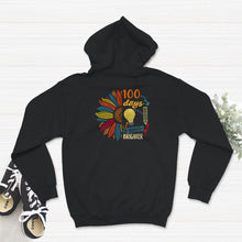 Load image into Gallery viewer, 100 Days Brighter, Funny 100 Days Light Bulb Tee, Teacher And Student