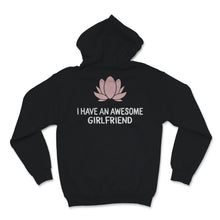 Load image into Gallery viewer, I Have an Awesome Girlfriend Shirt Lotus Flower Cute Valentine's Day