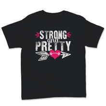Load image into Gallery viewer, Strong And Pretty Shirt Hippie Beautiful Strong Woman Funny Gym