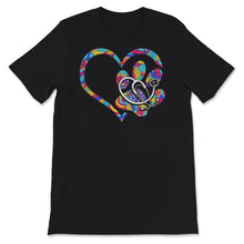 Load image into Gallery viewer, Vet Tech Shirt, Veterinarian Graduation Gift, Dog Paw Heart