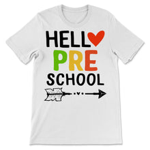 Load image into Gallery viewer, Hello Preschool Student Educator Colorful Back To School Gift For