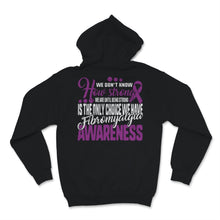 Load image into Gallery viewer, Fibromyalgia Awareness Being Strong Is The Only Choice Purple Ribbon