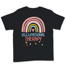 Load image into Gallery viewer, OT Month Shirt Cute Rainbow Heart Occupational Therapy Therapist