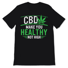 Load image into Gallery viewer, CBD Makes You Healthy Not High Cannabidiol CBD Oil Awareness Gift