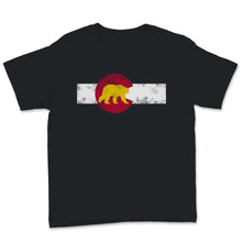Load image into Gallery viewer, Colorado State Flag Bear Colorado Day Mountains Denver Men Women