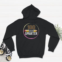 Load image into Gallery viewer, 100 Days Smarter, Funny 100 Days School Tee, Teacher And Student