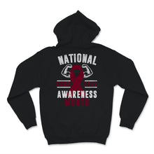 Load image into Gallery viewer, National Sickle Cell Awareness Month Burgundy Ribbon Strong Disease