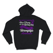 Load image into Gallery viewer, Fibromyalgia Awareness Being Strong Is The Only Choice Purple Ribbon