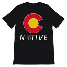 Load image into Gallery viewer, Colorado State Flag Shaka sign Colorado Day Mountains Denver Vintage