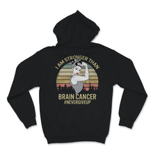 Load image into Gallery viewer, Vintage I Am Stronger Than Brain Cancer Glioblastoma Awareness Strong