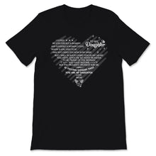 Load image into Gallery viewer, To My Daughter Love Heart Romantic Support Letter From Mom Mother