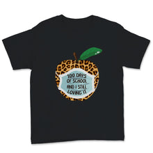 Load image into Gallery viewer, 100 Days Of School Shirt And I Still Loving It Mask Leopard Distance