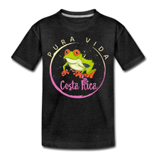 Load image into Gallery viewer, Costa Rica Pura Vida Toddler Premium T-Shirt - charcoal gray