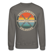 Load image into Gallery viewer, Breckenridge Colorado Crewneck Sweatshirt - asphalt gray