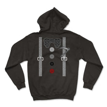 Load image into Gallery viewer, Reaper Shirt, Suspender Grim Reaper Scythe Hourglass Death Ghost Tee,
