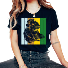 Load image into Gallery viewer, Capybara Gaming Joystick Boy Girl Video Games Pew Gamer - Unisex T-Shirt - Black
