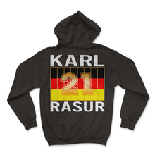 Load image into Gallery viewer, Karl Rasur Malle Father's Day Party Holiday EM 2021 Germany Sauf - Hoodie - Black
