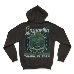 Gasparilla 2024 Trident Sea Tampa FL - Hoodie - Black