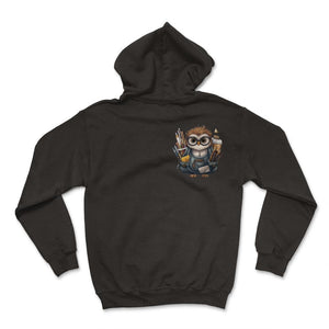 Wise Little Counselor School Counseling Week Supportive Pocket T Shirt - Hoodie - Black