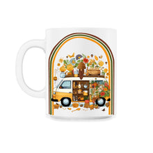 Load image into Gallery viewer, Honey BeeKeeper Bees Hippie Van Retro - 11oz Mug - White
