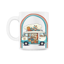 Load image into Gallery viewer, NICU Mom Hippie Van Retro - 11oz Mug - White
