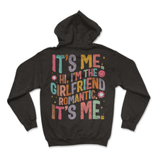 Load image into Gallery viewer, Couple Shirt, It&#39;s Me Hi I&#39;m The Girlfriend Romantic It&#39;s Me Tee, - Hoodie - Black
