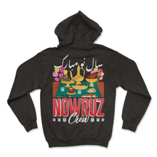 Load image into Gallery viewer, Happy Nowruz Shirt, NHappy Nowruz Shirt, Nowruz Crew Haft Seen Table - Hoodie - Black
