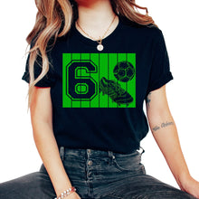 Load image into Gallery viewer, 6 Geburtstag Junge 6 Jahre Fussballer Fussball Geburtstags - Unisex T-Shirt - Black
