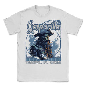 Gasparilla 2024 Sea Foam Captain Tampa FL - Unisex T-Shirt - White