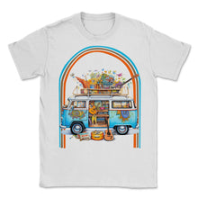 Load image into Gallery viewer, Activity Professional School Hippie Van Retro - Unisex T-Shirt - White
