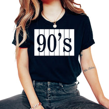 Load image into Gallery viewer, 90s Outfit 90s Costume Party Retro Clothing Fancy Dress - Unisex T-Shirt - Black
