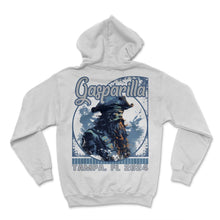 Load image into Gallery viewer, Gasparilla 2024 Sea Foam Captain Tampa FL - Hoodie - White

