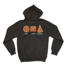 Load image into Gallery viewer, Pizza Shirt, Rock Paper Scissors Pizza Tee, Gift For Pizza Lover
