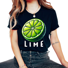 Load image into Gallery viewer, Lime Slice Mexican Mexico Cinco De Mayo T Shirt - Unisex T-Shirt - Black
