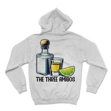 Load image into Gallery viewer, The Three Amigos Tequila Mexican Alcohol Lover Mexico Cinco De Mayo T - Hoodie - White
