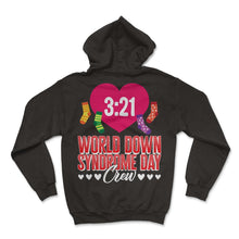 Load image into Gallery viewer, Down Syndrome Shirt, World Down Syndrome Day Crew Tee, Rocking Extra - Hoodie - Black
