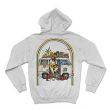 Load image into Gallery viewer, Single Awareness Day Self Love Hippie Van Retro - Hoodie - White
