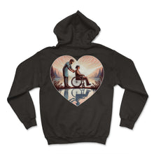 Load image into Gallery viewer, DSP Direct Support Reflections Care and Compassion T Shirt - Hoodie - Black
