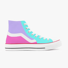 Load image into Gallery viewer, 285. New High-Top Canvas Shoes - White
